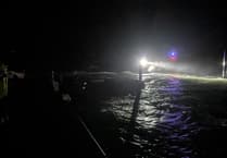 Falmouth RNLI volunteers battle Storm Goretti to assist people in difficulty