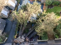 Storm Goretti uproots century-old trees onto Truro family home