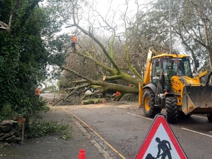 Council leaders thank residents and responders as storm work continues