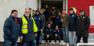 Football club scores new changing rooms 