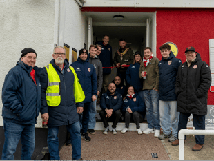 Football club scores new changing rooms 