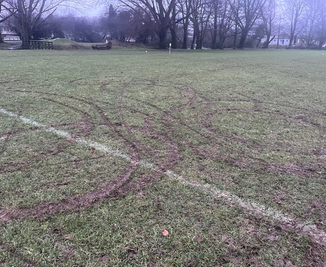 Vandals strike again at community sports site