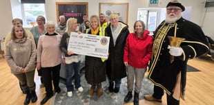 Charity serves up £1,000 donation to help tackle food poverty