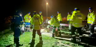 Man rescued from cliffs after emergency services scrambled