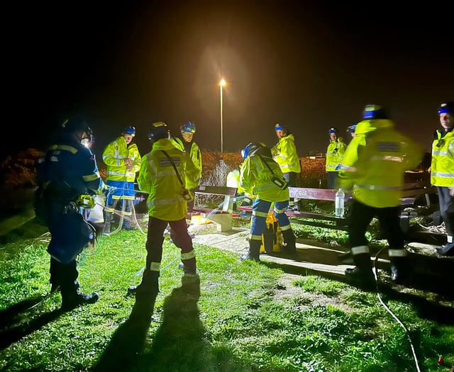 Man rescued from cliffs after emergency services scrambled