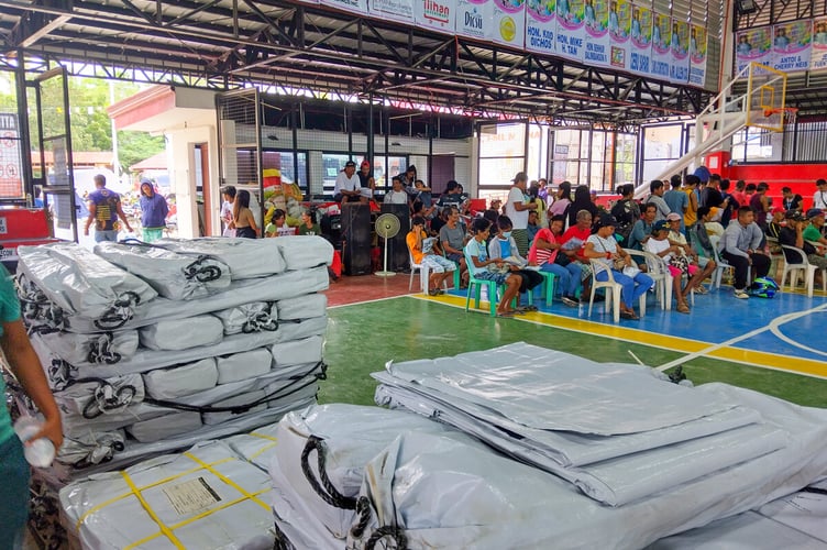 ShelterBox aid distributions after the earthquake in Cebu