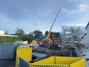 Construction in full swing to build new activity centre