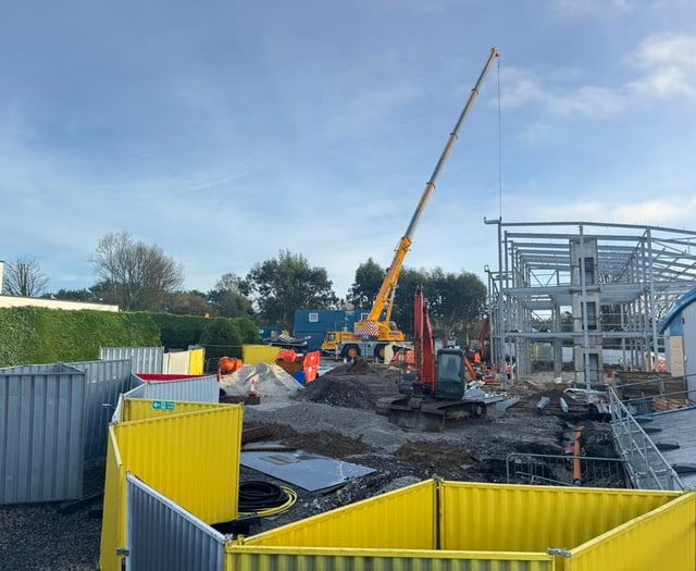 Construction in full swing to build new activity centre