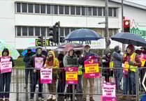 ‘Overworked, burnt out, underpaid’ college staff strike in Cornwall