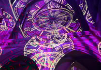 REVIEW: Luxmuralis - Truro Cathedral's mesmerising Time installation