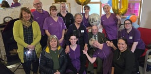 Centenarian Cyril honoured with surprise party at St Anne’s