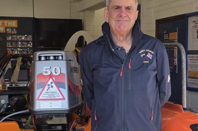 Paul Gamble, Fowey lifeboat operations manager.