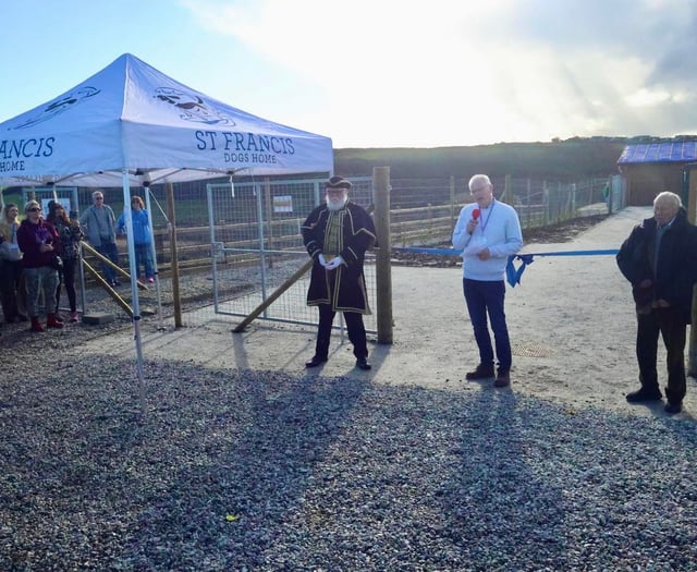 Dog rescue centre officially unveils its new redevelopment 