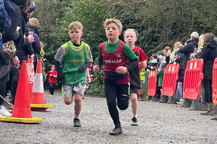 Organisers were impressed with the standard of racing in the latest round of the East Cornwall Schools Cross Country series