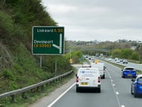 National Highways issues delay warning for A38