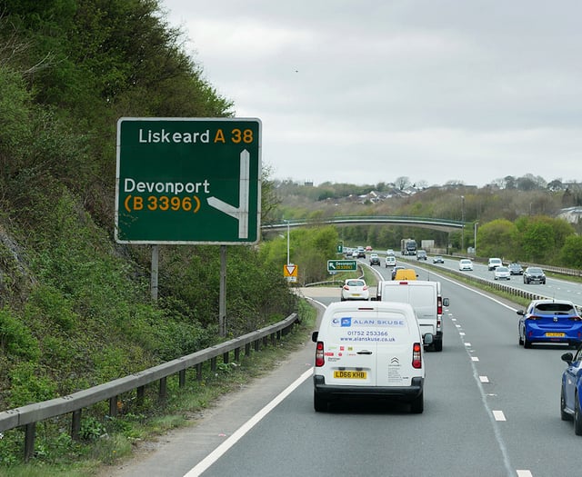 National Highways issues delay warning for A38