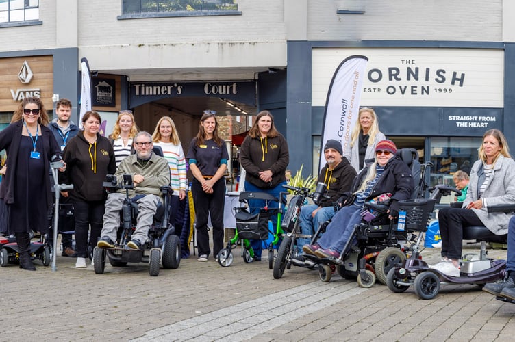 Access Cornwall and Group involved in Experience Truro Differently Day