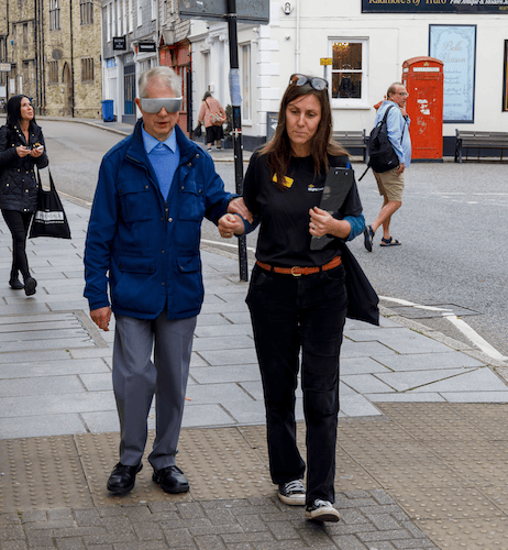 Printed copies of the Accessible Guide to Truro