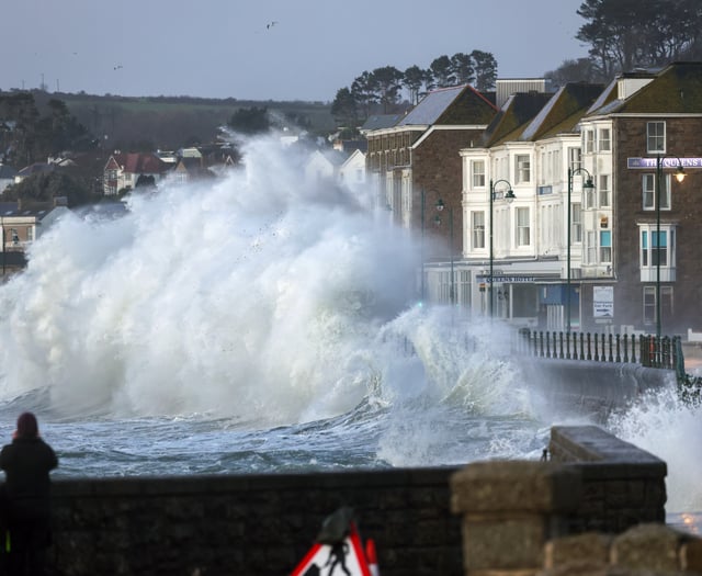 LIVE: Storm Ingrid hits Cornwall