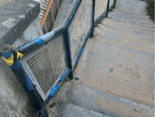 Railings that lead to popular beach to be replaced 