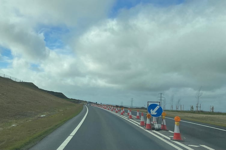 The new A391 link road is now fully open after works were completed. (Picture: Andrew Townsend)