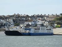 Storm forces reduced service on Torpoint Ferries