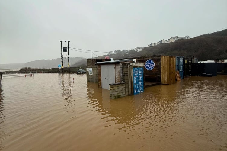 Kingsurf has been flooded