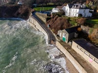 Significant storm damage at beach