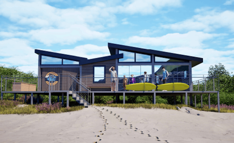 The new clubhouse will enable the surf life organisation to expand its activities
