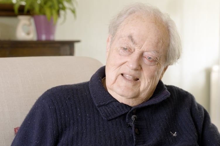 Captain Stephen Weall has been filmed for a new project. (Picture: Legasee Educational Trust)