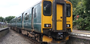 Heavy rain and storms halt train services across Cornwall