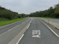 Three people taken to hospital following multi-vehicle collision