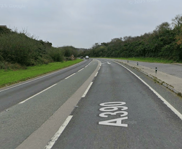 Appeal launched following three vehicle collision on A390 near Probus