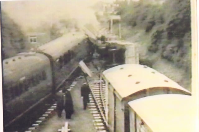 Barrie Doney: A train derailment in Bodmin