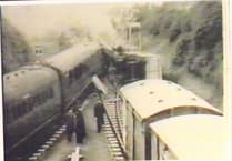Barrie Doney's Cornwall: A train derailment in Bodmin