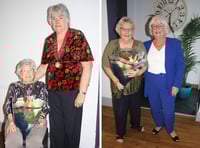 Westlake presents trophies at Liskeard Bowling Club luncheon