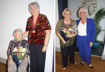 Westlake presents trophies at Liskeard Bowling Club luncheon