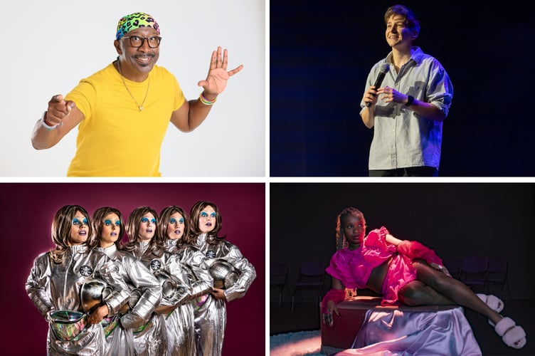 The event has a packed four-day programme of theatre, comedy, music and live performance.