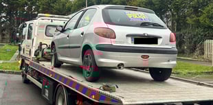 Police seize vehicle following reports of poor driving