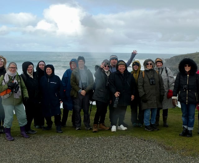 Nature lovers enjoy successful birdwatching trip