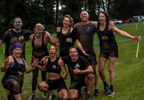 Teams limber up to take part in obstacle course race for charity