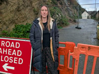 Council accused of putting lives at risk following cliff collapse 