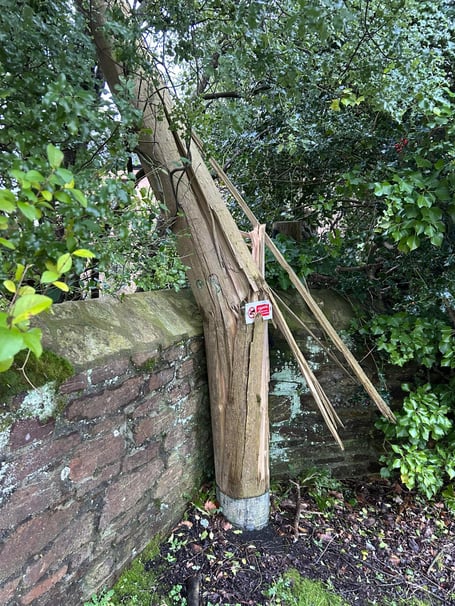 Storm Goretti damaged vital infrastructure in Cornwall