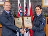 RAF Reservist inspires with story of determination and service