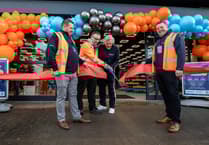 Hat trick of footballing legends help Jewson celebrate branch relaunch in St Austell