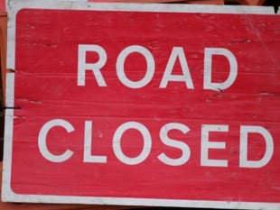 Traffic congestion after A30 closed in both directions