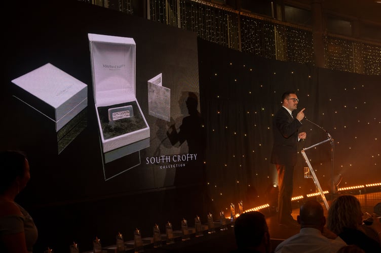 A tin ingot was presented to all winners at the Cornwall Apprenticeship Awards 