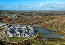 Stunning aerial views captured during break in the weather at St Austell