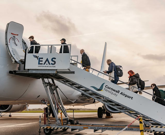 Council due to drop Newquay airport’s subsidised flights to London