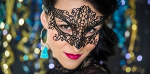 Masks on for mental health at charity masquerade